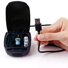 Load image into Gallery viewer, WiderSound® C100 - CIC Invisible Rechargeable Hearing Aid Pair - No refunds on sale items.