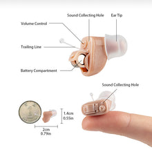 Load image into Gallery viewer, JH-A17 Replaceable Battery Hearing Aid Pair - No refunds on sale items
