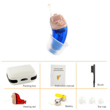 Load image into Gallery viewer, Left Ear - WiderSound® C100 CIC Replaceable Battery Hearing Aid - No refunds on sale items.
